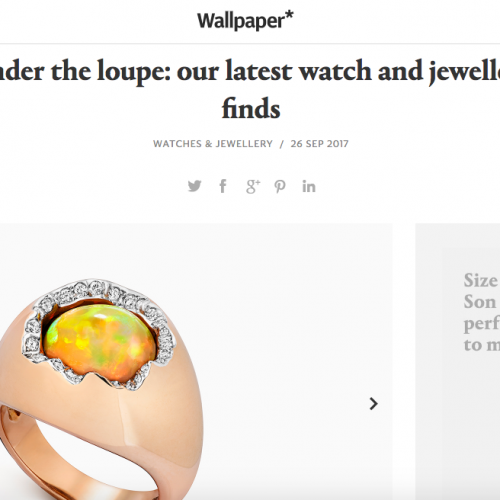 Wallpaper coverage-W&W Jewellery