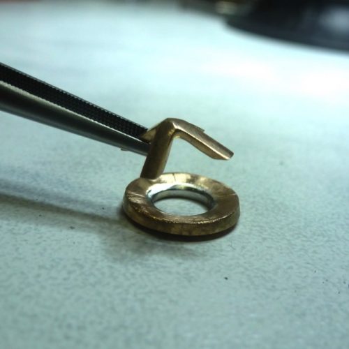 Sapphire and Diamond engagement ring