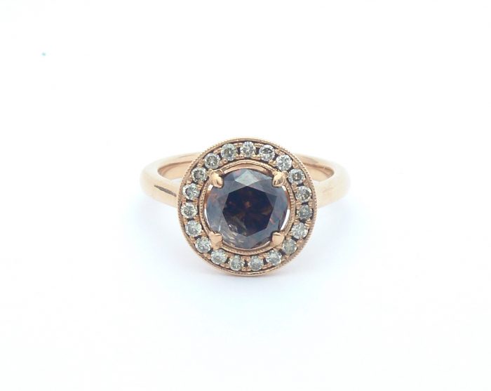 Rose Gold Diamond Ring