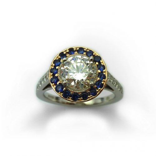Sapphire-ring