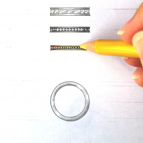 J1198 Diamond Stacking Rings 1