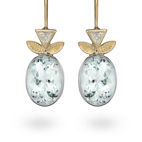 Bespoke drop earrings by W&W Jewellery