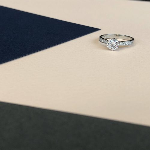 Bespoke Diamond Engagement Ring – W&W Jewellery London
