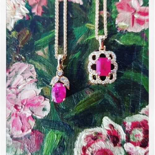 Ruby Pendants