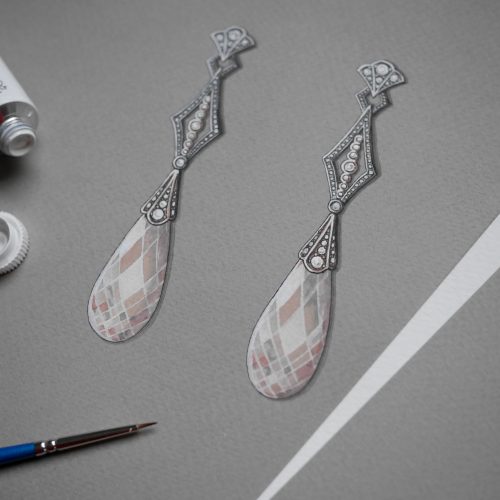 Glyndebourne Morganite Earrings4