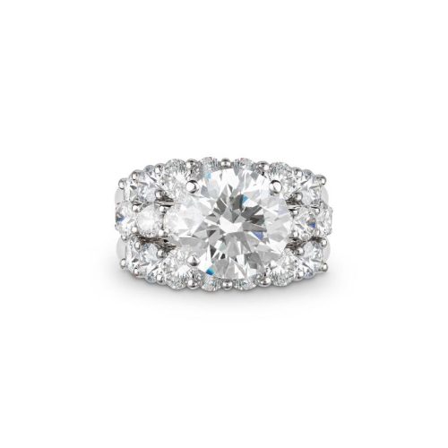 Diamond Ring with Diamond Ring Jacket