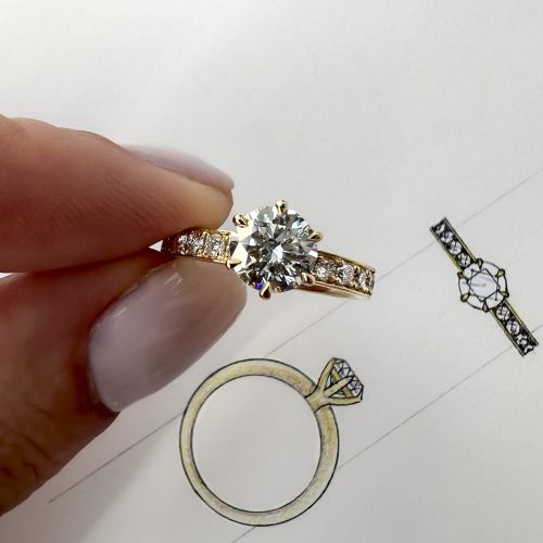 Round Dia Solitare Design re edit