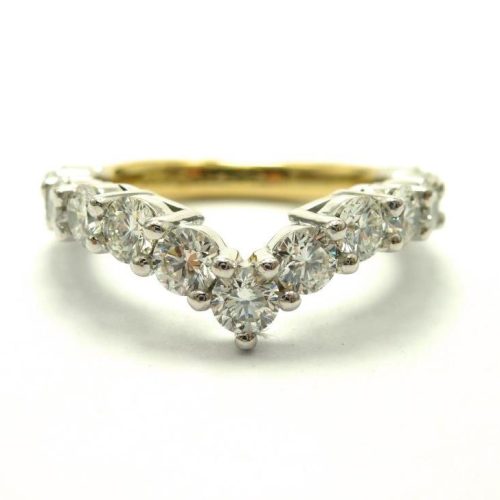 Shaped Diamond Ring