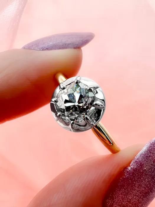 Bespoke diamond ring