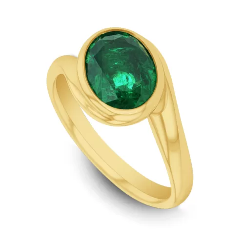 Emerald Bespoke Ring