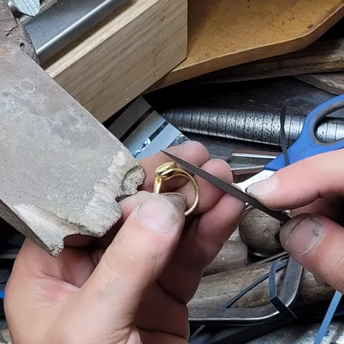 Making a bespoke Emerald ring
