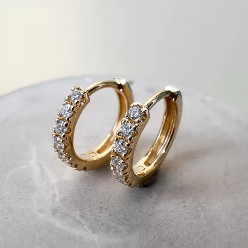 Bespoke Huggie Earrings