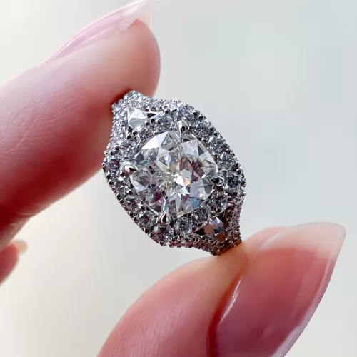 Old Cut Diamond Dress Ring