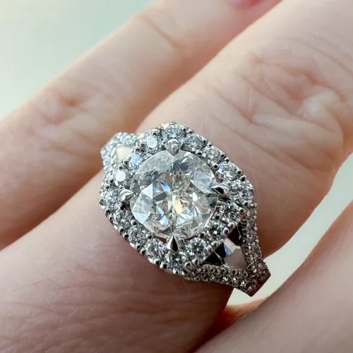 Old Cut Diamond Dress Ring