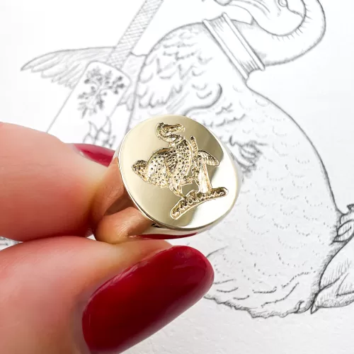 Original Crest Design for Signet Ring