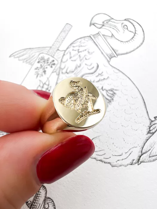 Signet Ring with the Original Crest Design