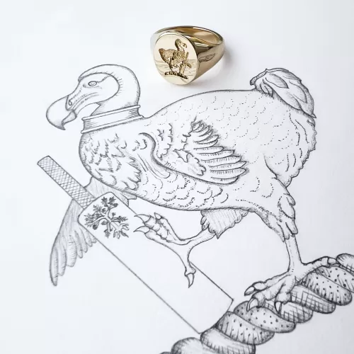 Original Crest Design for Signet Ring