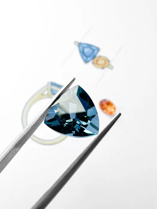 Toi et Moi Custom Dress Ring loose stones