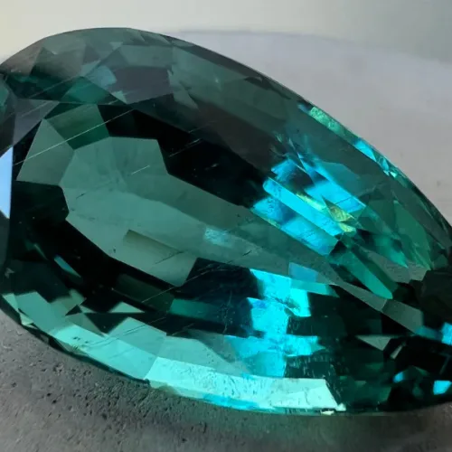15.18 CARAT PETROL BLUE TOURMALINE