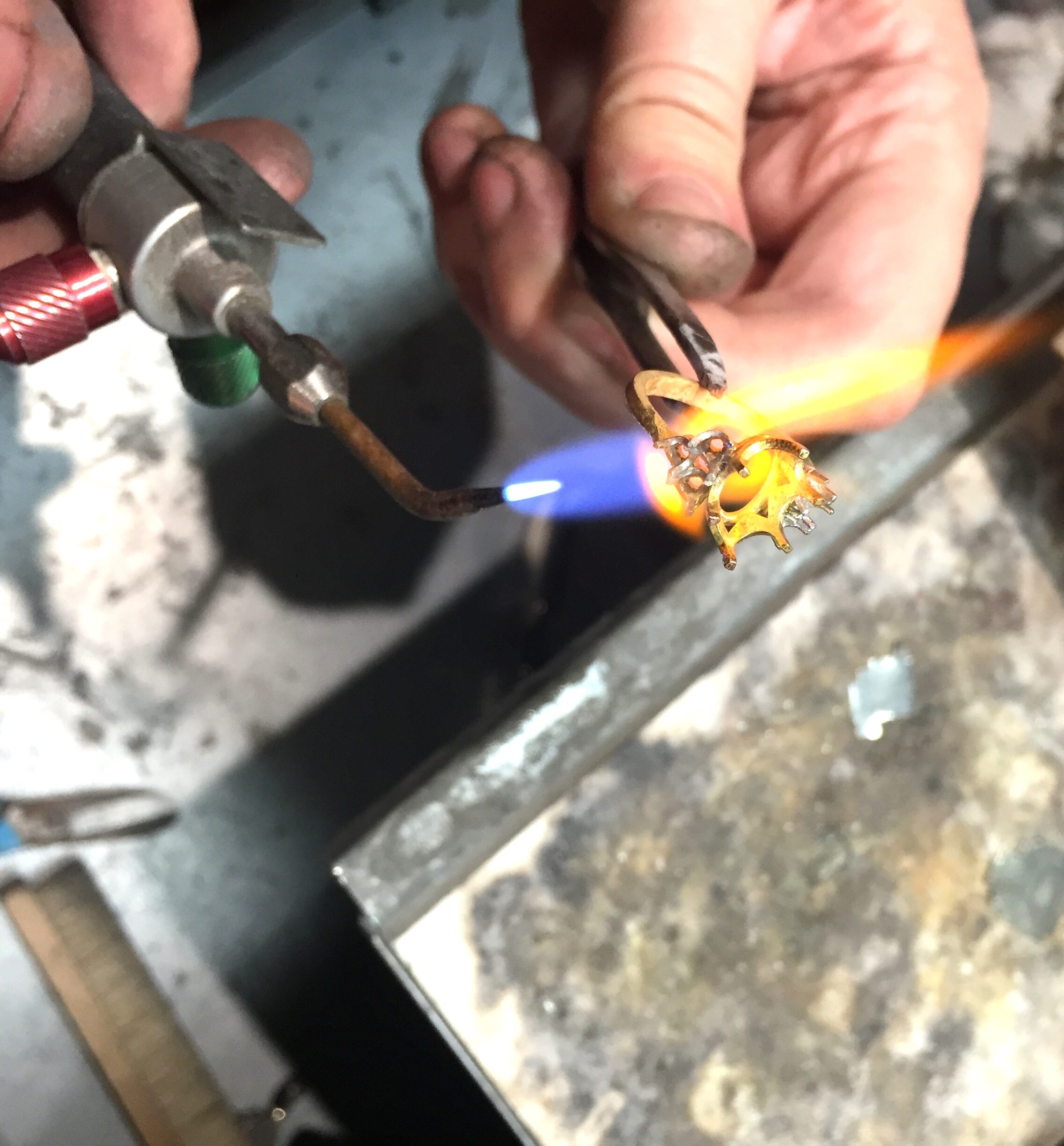 Bespoke Jewellery – in the Workshop