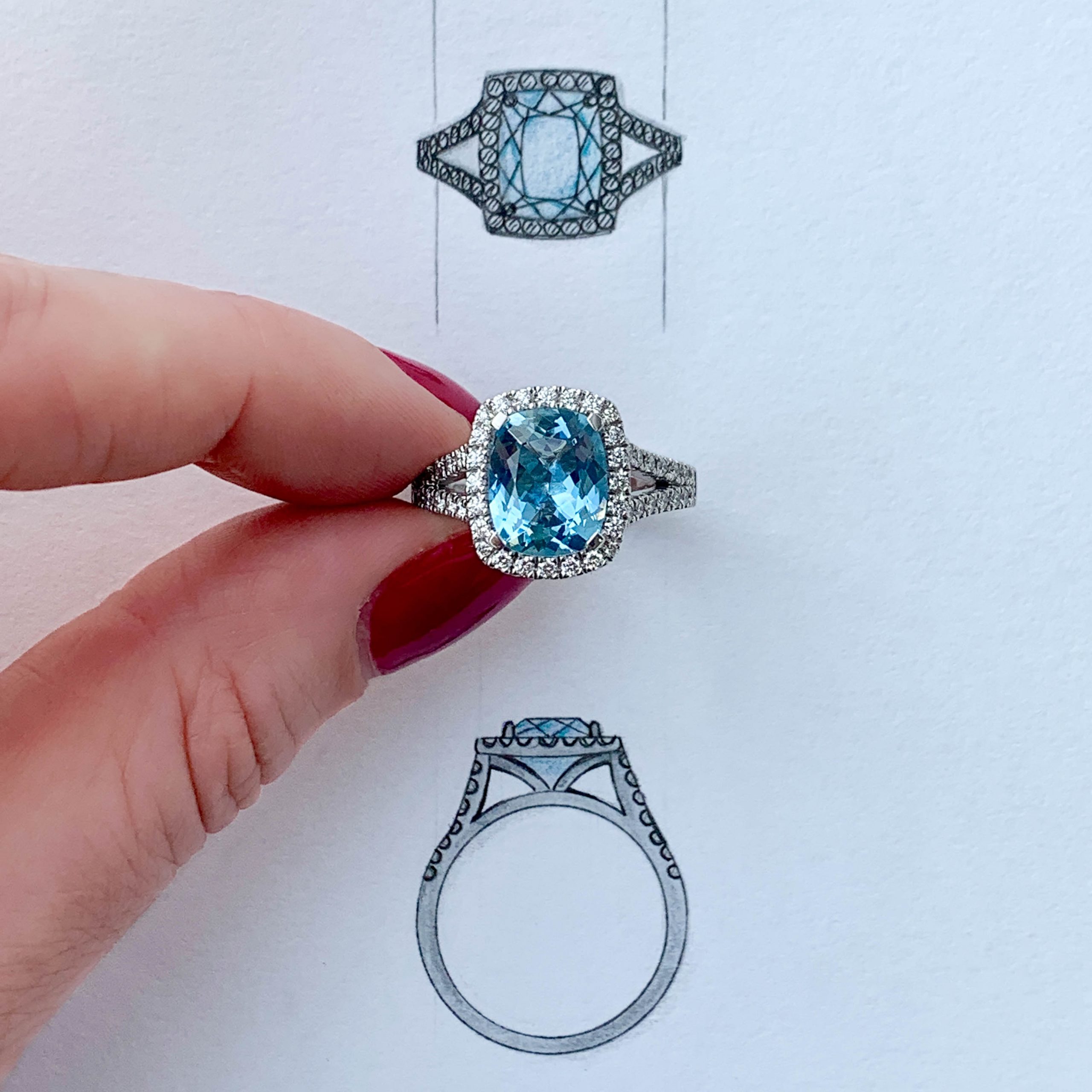 J3116 – Sketches and Ring – Feed – Square