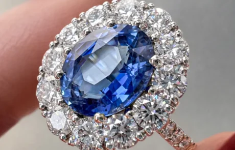 Bespoke Sri Lankan Sapphire Engagement Ring Bespoke Sri Lankan Sapphire Engagement Ring