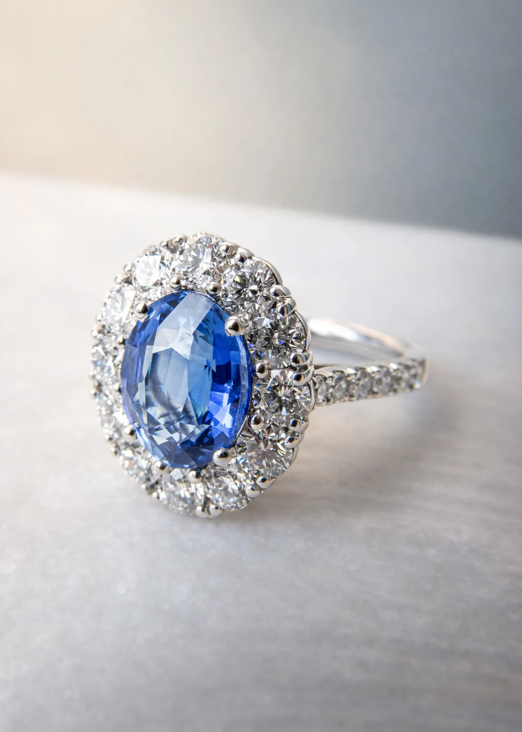 Bespoke Sri Lankan Sapphire Engagement Ring Bespoke Sri Lankan Sapphire Engagement Ring