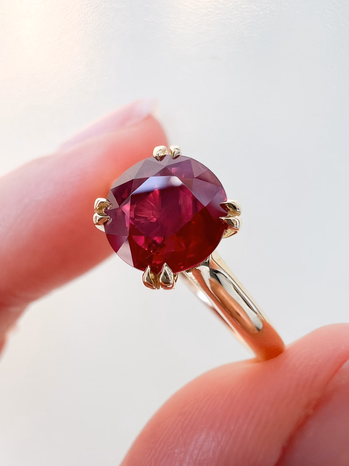 Bespoke Ruby Ring