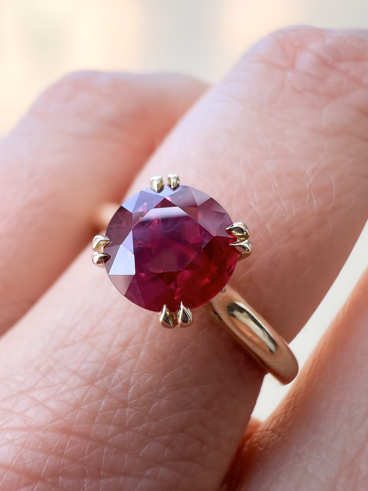 Bespoke Ruby Ring Bespoke Ruby Ring